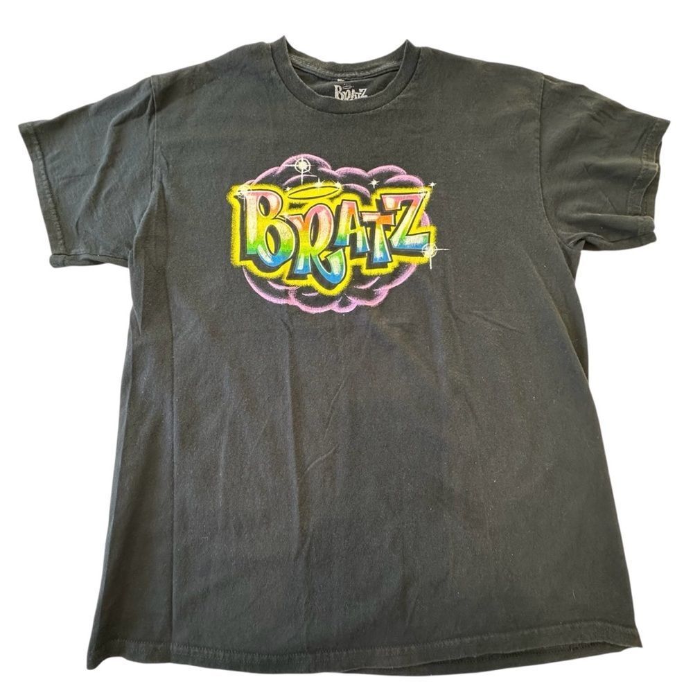 Bratz Black Graphic‎ Short Sleeve T Shirt Size Large